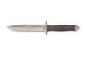 SURVIVAL TRAPER - Čepel dle přání zákazníka ATS34, 60HRC, DLC, délka 17 cm, celková délka 30 cm, rukojeť micarta nebo ořech